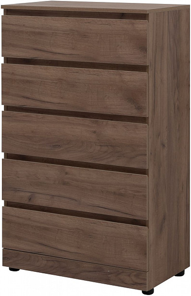 Комод Aquanet Сканди 700x400 Дуб крафт (5 ящиков) 00302552