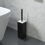 Ерш, матовое стекло, вставка из белого камня, латунь, On-X, черный матовый, IDDIS, ONXBL00i47