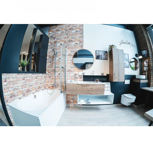 Шторка для ванны с двойной панелью 100x140 см Jacob Delafon Adequation E4931-GA