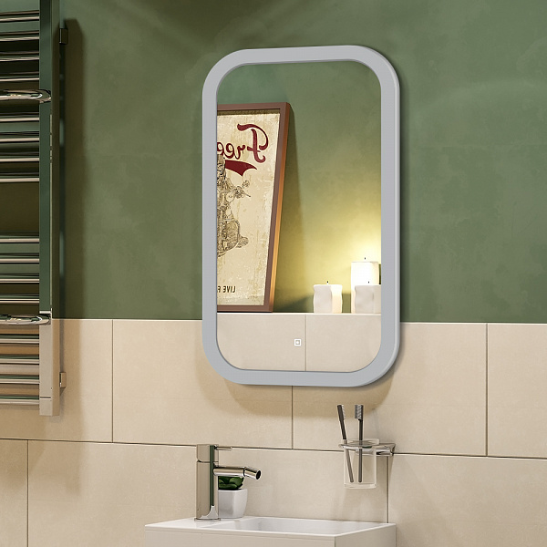 Зеркало Континент "Mini  Led" 400х700