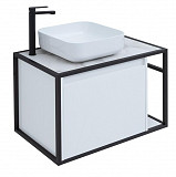 Тумба под раковину Aquanet Nova Lite Loft 75 L белый 00261650