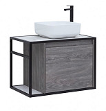 Тумба под раковину Aquanet Nova Lite Loft 75 R дуб рошелье 00261653