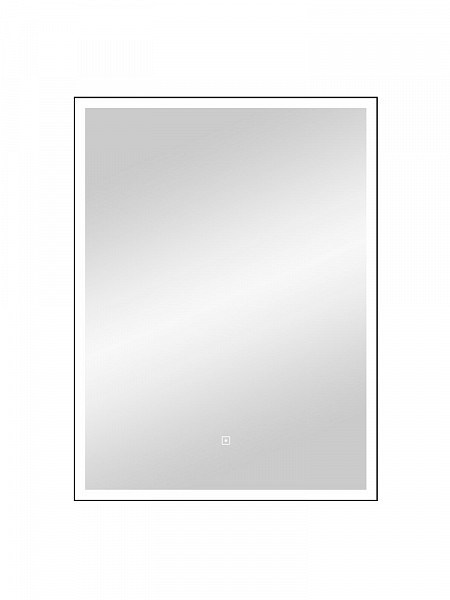 Зеркало Континент "Frame black standart" 600x800