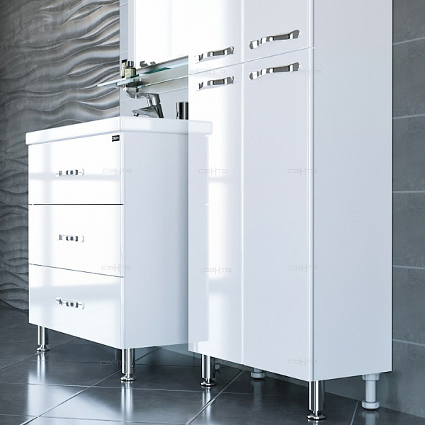 Тумба под раковину Виктория 80 напольная Санта 700129N