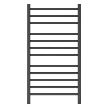 Полотенцесушитель электрический Point Вега PN71850B П12 500x1000, диммер справа, черный