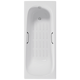 Ванна чугунная Delice Continental 1400х700 с отверстиями под ручки