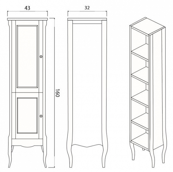 Пенал Creto Viva Olivine