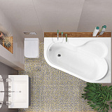Акриловая ванна Vagnerplast Selena 147x100 правая VPBA141SEL3PE-04