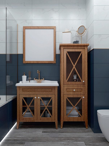 Тумба под раковину Creto Vetra 60, цвет орех