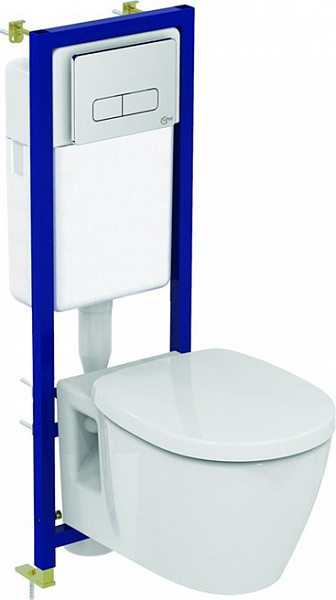 Унитаз подвесной с инсталляцией Ideal Standard W880101