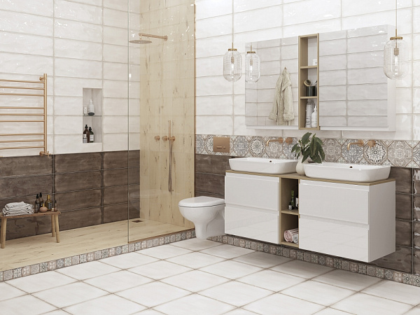 Тумба под раковину Cersanit Moduo 50 см  SB-SZ-MOD-MO50Sl/Wh