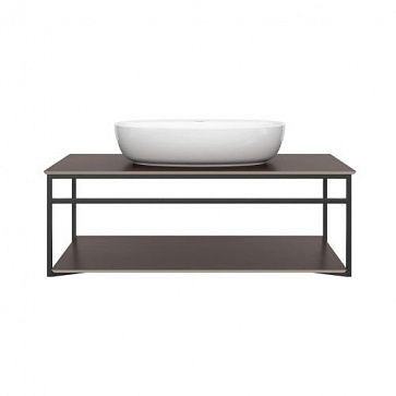 Тумба под раковину Kerama Marazzi Plaza Next 100 см PL.N.100.02\BLK.M