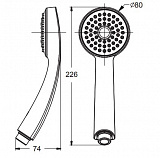 Душевая лейка Vidima Seva Jet BA183AA