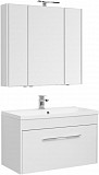 Мебель для ванной Aquanet Августа 100 белый (раковина Нота) 00287676