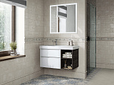 Тумба для раковины Kerama Marazzi Cubo 90 см CU.90lh\WHT