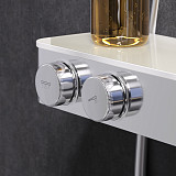 F0750A400 Inspire V2.0, душевая система, набор: см-ль д/душа с термостатом, верхний душ d 250 мм, ру