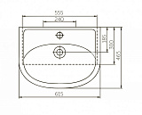 Раковина Уют 60 SD-00000396