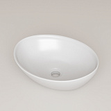 Белый глянцевый умывальник накладной, Cloud, IDDIS, CLOWS06i27