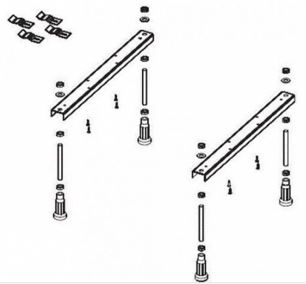 Ножки для ванны Riho Univerzal 207093