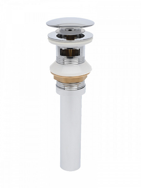 AQM7001-1 Донный клапан AQUAme с переливом, хром