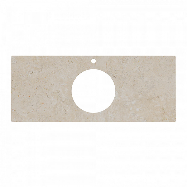 Спец. изделие декоративное Kerama Marazzi для накладных раковин, Про Лаймстоун АТ бежевый темный