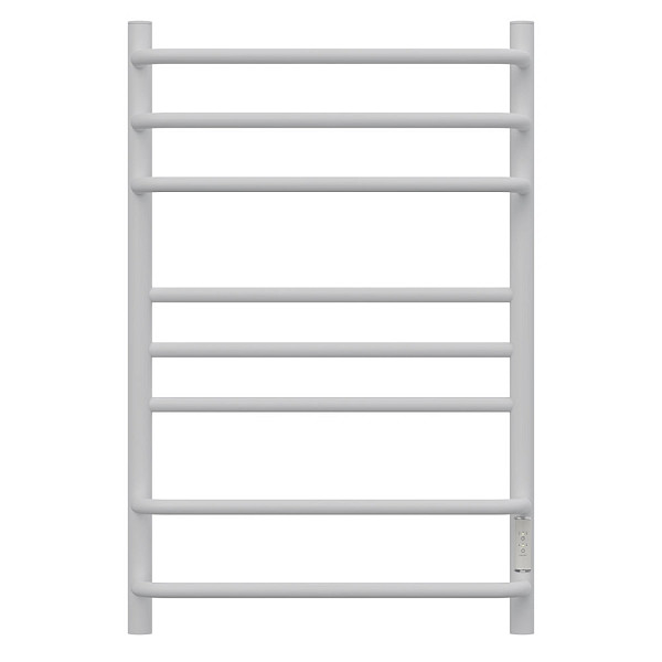 Полотенцесушитель электрический Point Сатурн PN90858W П8 500x800 диммер справа, белый