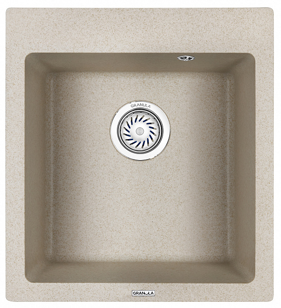 Мойка кухонная Granula квадратная кварц 4651, ПИРИТ