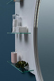 Зеркало Aquanet Опера L/R 70 белый с полкой 00212365