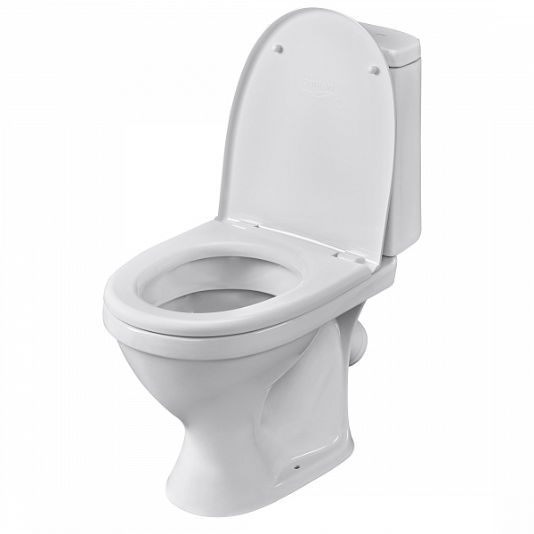 Унитаз-компакт Santeri Прайм (стандарт)  белый 1.P205.4.S00.00B.F
