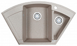 Мойка кухонная Granula многоугольная кварц 9001, АНТИК