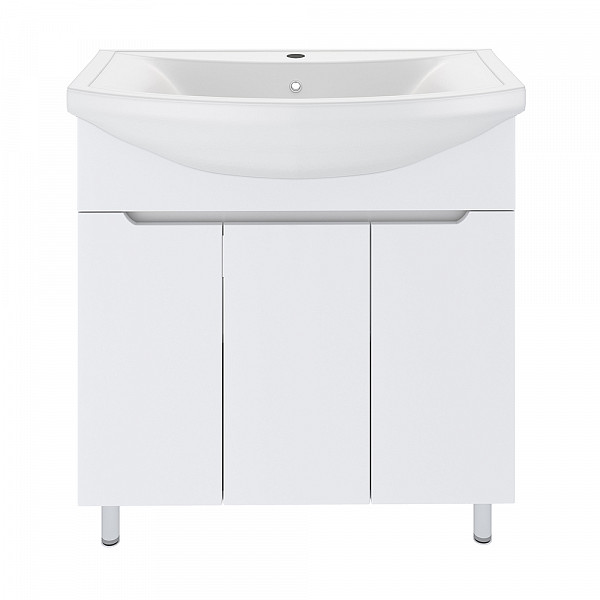 Тумба АГАТА 80 с умывальником Балтика 80