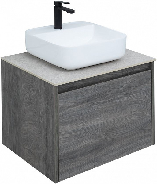 Тумба под раковину Aquanet Nova Lite 60 дуб рошелье (1 ящик) 00242570