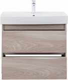 Тумба под раковину Aquanet Nova Lite 75 орех светлый (2 ящика) 00287885