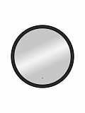 Зеркало Континент "Planet black Led" D 1000 с бесконтактным сенсором