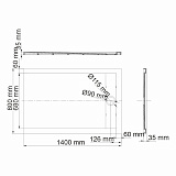 84T35 Душевые поддоны Wasserkraft