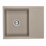 Мойка для кухни Aquaton Делия 65 серый шёлк 1A718632DE250