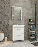 Тумба под раковину VIGO Nova 55 см tn.NOV.MIR.60.2Y