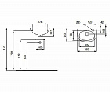 Рукомойник Ideal Standard Ecco 35 см W407901
