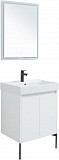 Мебель для ванной Aquanet Nova Lite 60 белый глянец (2 дверцы) 00302532