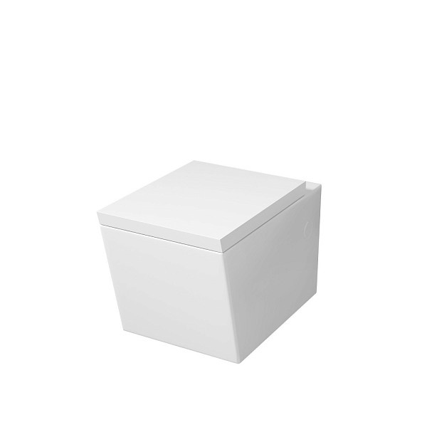 Унитаз GR-4495 Cristal (540*355*360) подвесной с толстой крышкой, 1 место