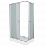 Душ. уголок NG-012-14Q (1200х800х1950) низкий поддон(13см) стекло МАТОВОЕ, 2 места