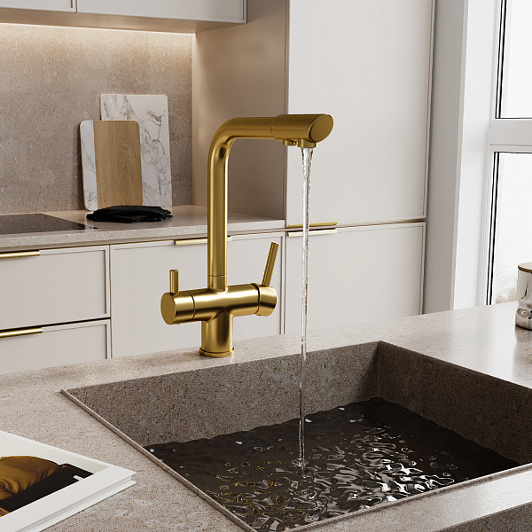 A8387 Смеситель для кухни под фильтр Wasserkraft