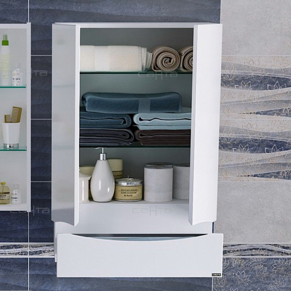 Подвесной шкаф над стиральной машиной Сатурн 60х90 Санта 700230