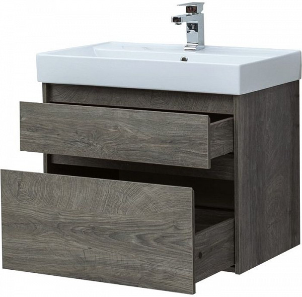 Мебель для ванной Aquanet Nova Lite 75 дуб рошелье (2 ящика) 00242904