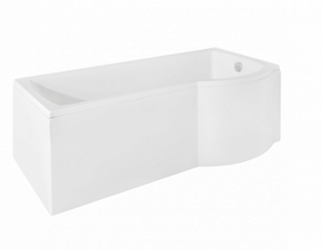 Акриловая ванна Besco Inspiro 150x70 WAI-150-NLE Левая