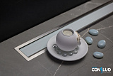 Душевой лоток Pestan Confluo Premium Line 650 White Glass