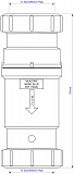 Сифон  McAlpine MRNRV50C
