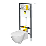 Комплект Viega Prevista + Hatria Nido + сиденье SoftClose 792855NS