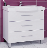 Тумба напольная Омега 90 под раковину Домино 90 Санта 207050