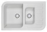 Мойка кухонная Granula прямоугольная кварц 7803, АРКТИК